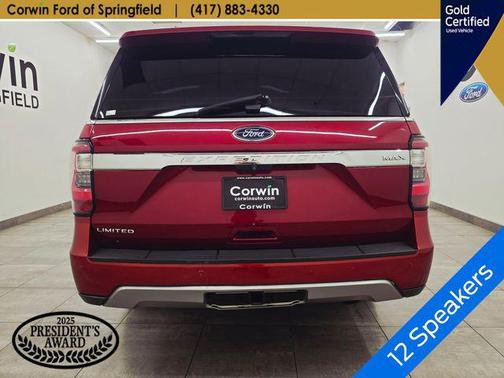 Rapid Red Metallic Tinted Clearcoat 2021 Ford Expedition Max Limited