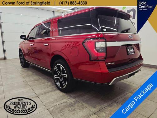 Rapid Red Metallic Tinted Clearcoat 2021 Ford Expedition Max Limited