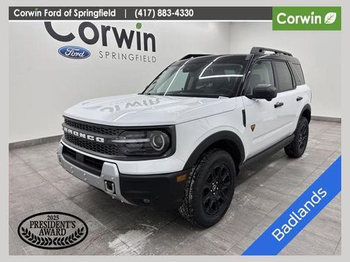 Oxford White 2026 Ford Bronco Sport Badlands