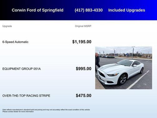 2016 Ford Mustang V6