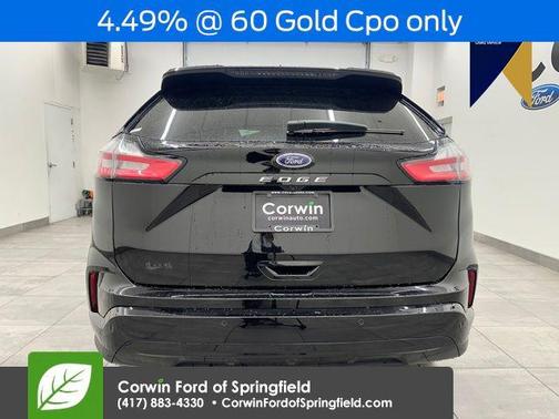 Agate Black Metallic 2024 Ford Edge ST Line