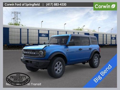 Velocity Blue Metallic 2026 Ford Bronco Big Bend