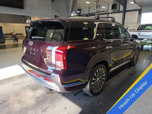 Sierra Burgundy 2024 Hyundai PALISADE Calligraphy