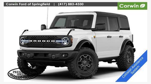 Oxford White 2026 Ford Bronco Badlands