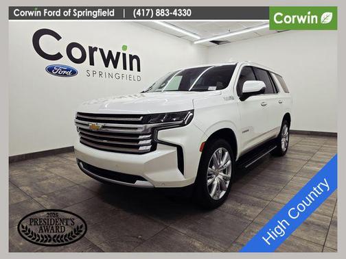 Iridescent Pearl Tricoat 2022 Chevrolet Tahoe 4WD High Country