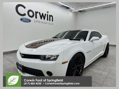 Summit White 2015 Chevrolet Camaro 1LT