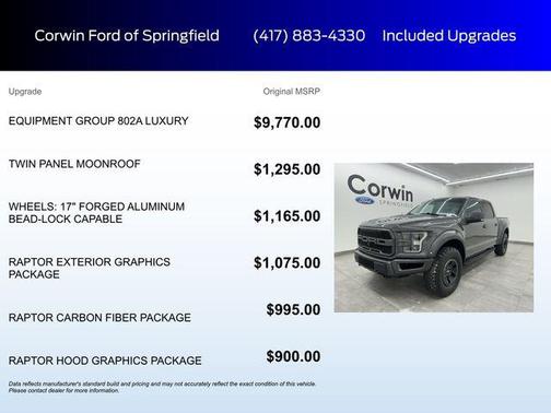 2018 Ford F-150 Raptor