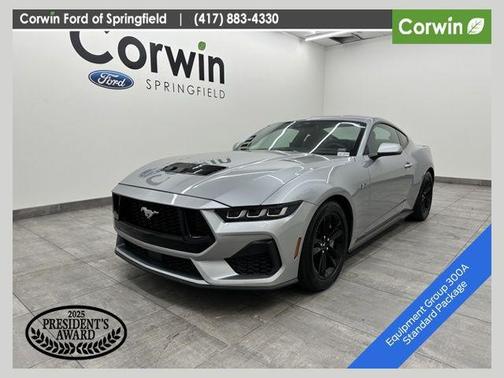 Iconic Silver Metallic 2024 Ford Mustang GT