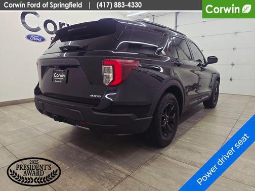 Agate Black Metallic 2023 Ford Explorer Timberline