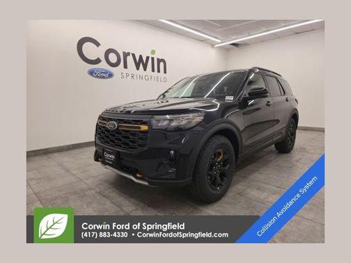 Black Metallic 2026 Ford Explorer Tremor