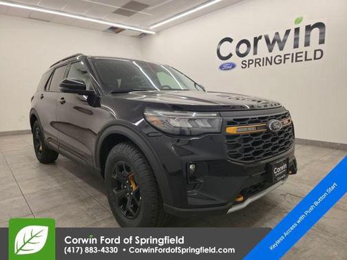 Black Metallic 2026 Ford Explorer Tremor