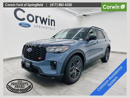 Vapor Blue 2026 Ford Explorer ST