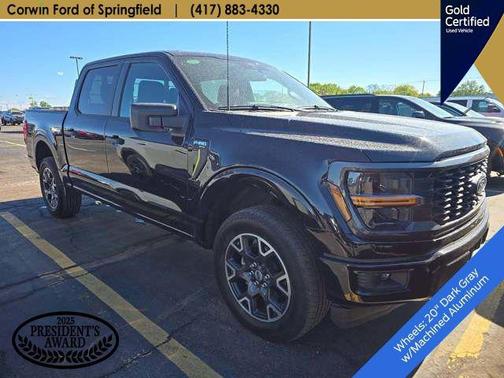 Agate Black Metallic 2024 Ford F-150 STX