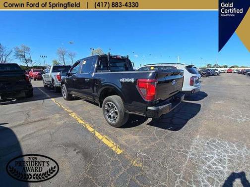 Agate Black Metallic 2024 Ford F-150 STX