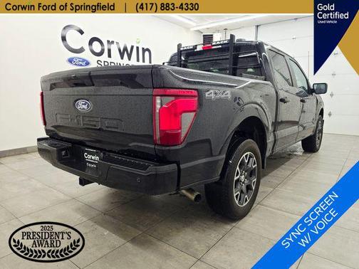 Agate Black Metallic 2024 Ford F-150 STX