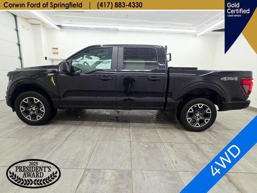 Agate Black Metallic 2024 Ford F-150 STX