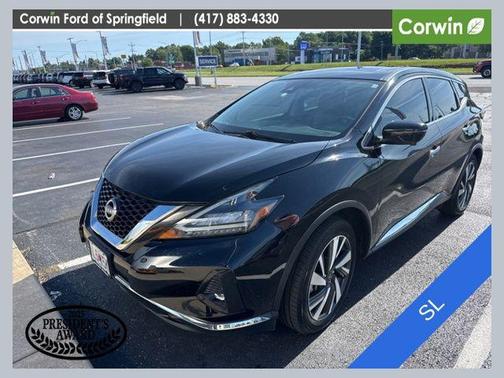 Super Black 2023 Nissan Murano SL FWD