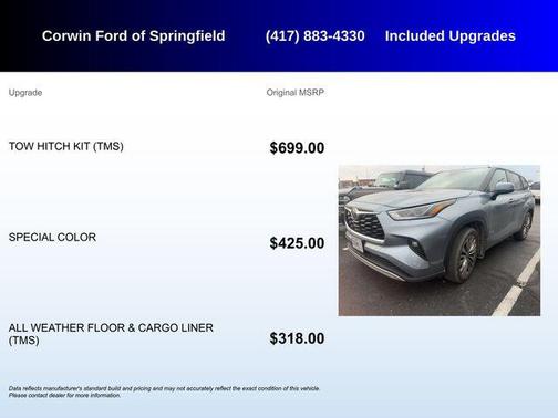 2021 Toyota Highlander Platinum