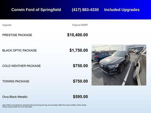 2020 Audi Q7 55 Prestige