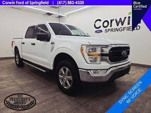 Oxford White 2021 Ford F-150 XLT