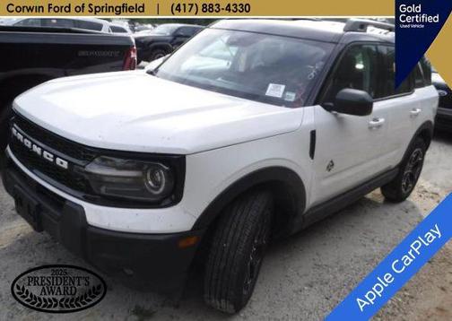 Oxford White 2025 Ford Bronco Sport Outer Banks