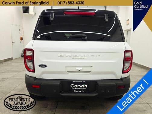 Oxford White 2025 Ford Bronco Sport Outer Banks