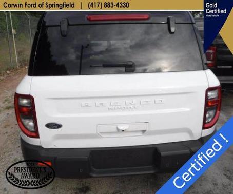 Oxford White 2025 Ford Bronco Sport Outer Banks