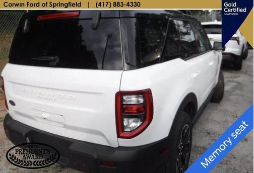 Oxford White 2025 Ford Bronco Sport Outer Banks