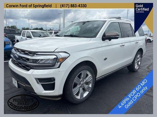 Star White Metallic Tri-Coat 2024 Ford Expedition King Ranch