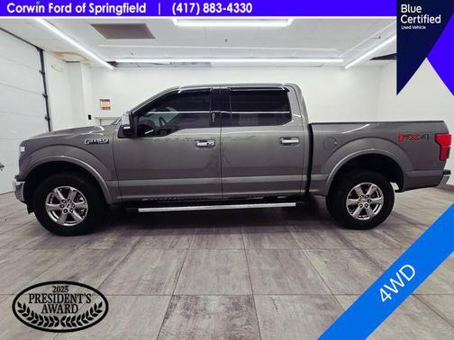 Silver Spruce Metallic 2019 Ford F-150 Lariat