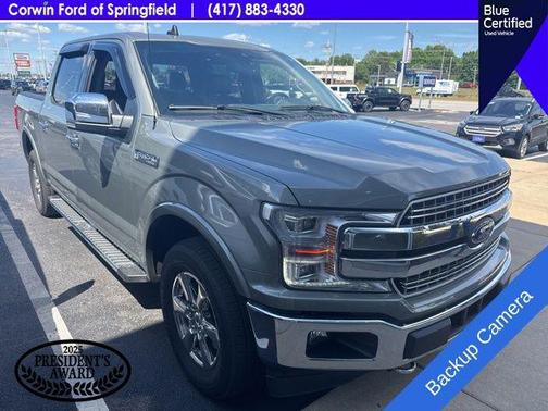 Silver Spruce Metallic 2019 Ford F-150 Lariat