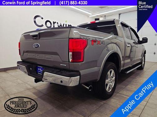 Silver Spruce Metallic 2019 Ford F-150 Lariat