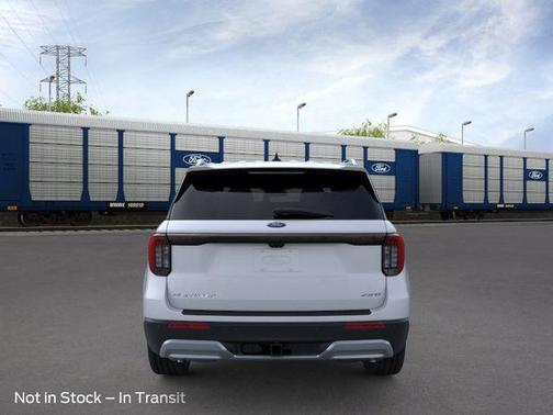 White 2026 Ford Explorer Platinum
