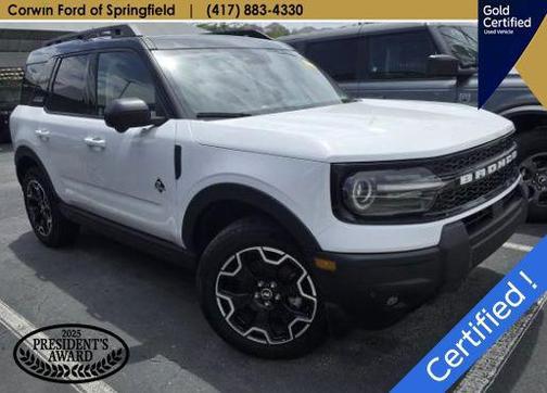Oxford White 2025 Ford Bronco Sport Outer Banks