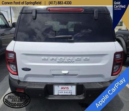 Oxford White 2025 Ford Bronco Sport Outer Banks