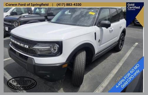 Oxford White 2025 Ford Bronco Sport Outer Banks