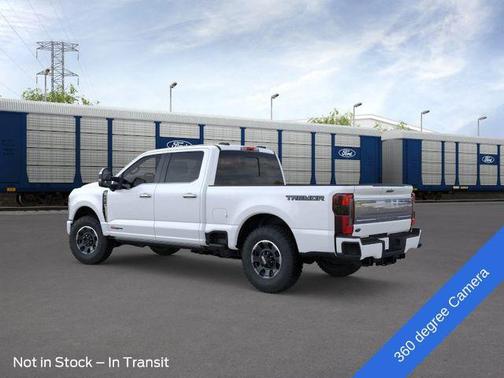 Star White Metallic Tri-Coat 2026 Ford F-350 Platinum
