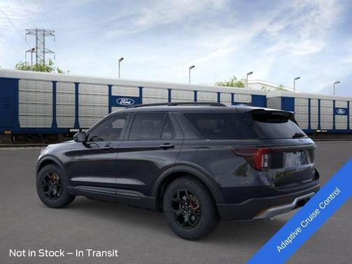 Agate Black Metallic 2026 Ford Explorer Tremor