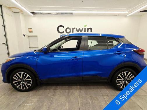 Electric Blue Metallic 2022 Nissan Kicks SV