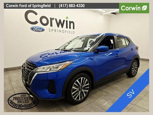 Electric Blue Metallic 2022 Nissan Kicks SV