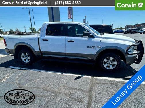 Bright White Clearcoat 2013 RAM 1500 Outdoorsman