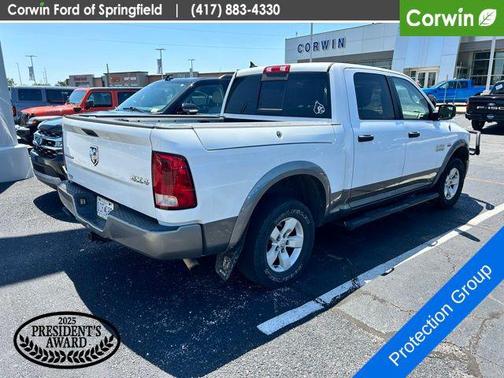 Bright White Clearcoat 2013 RAM 1500 Outdoorsman