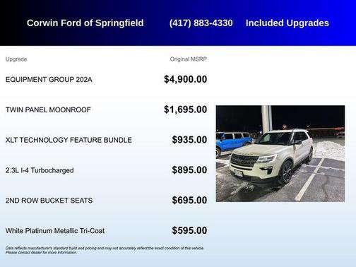 2018 Ford Explorer XLT