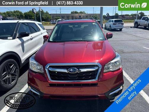 Venetian Red Pearl 2018 Subaru Forester 2.5i Limited