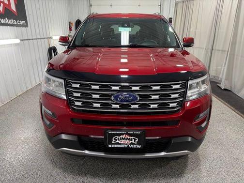 Ruby Red Metallic Tinted Clearcoat 2017 Ford Explorer Limited