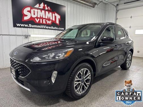 Agate Black Metallic 2020 Ford Escape SEL