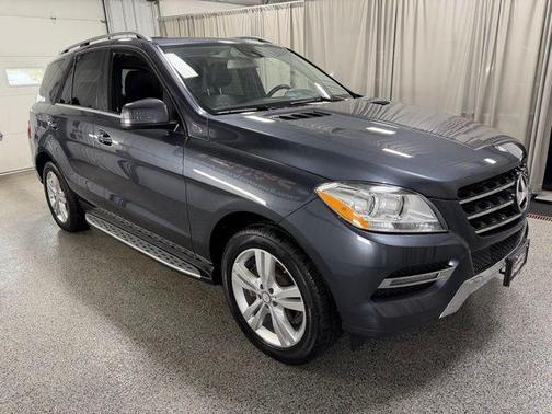 Steel Gray Metallic 2015 Mercedes-Benz M-Class ML 350 4MATIC