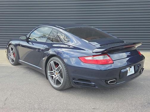 Midnight Blue Metallic 2007 Porsche 911 Turbo