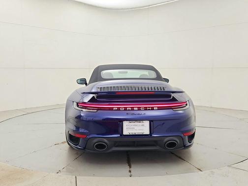 Gentian Blue Metallic 2023 Porsche 911 Turbo S