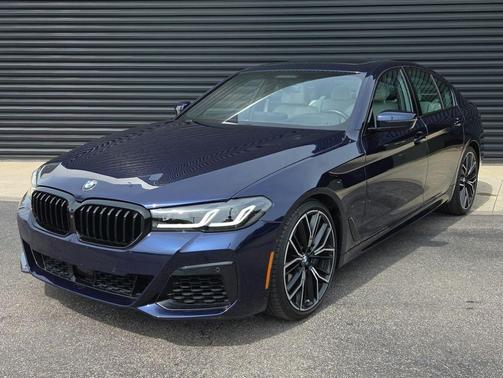 Tanzanite Blue II Metallic 2021 BMW M550 i xDrive